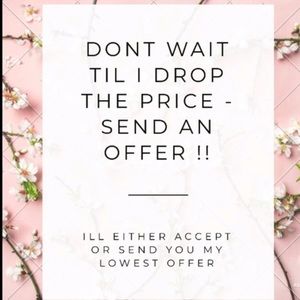 Make me an offer ☺️🛍🛍